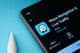 Waze-App auf einem Telefon